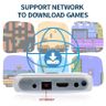 Kinhank Super Console X Pro，具有 40000 多種遊戲的復古電玩控制台，模擬器控制台 Android TV 7.1 和用於 4K TV 輸出的遊戲系統，2 個無線控制器