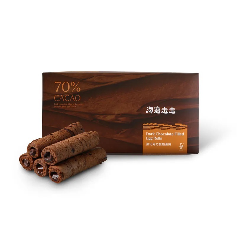 | 香港官方行貨 | 黑巧克力愛餡蛋捲 (最佳賞味期限:27/06/2024)