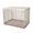 IRIS 660 Indoor Puppy Small Dog Cage - With Roller Wheels + Top Cover