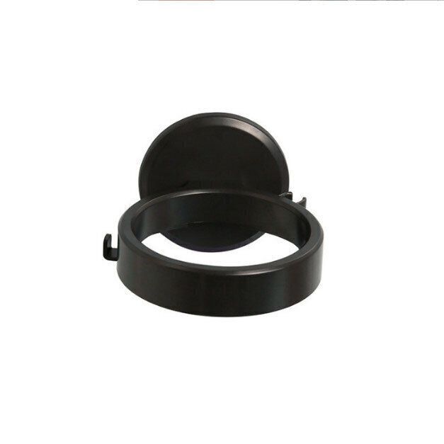 吹風機架置物架壁掛風筒架子廁所免打孔吹風機收納掛架（墨黑）#(KFF)