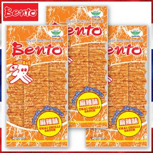 Bento 超味辣魷魚(麻辣味) 18克 x 3包 [此日期前最佳：2025年7月18日]