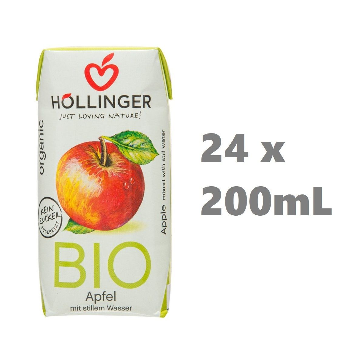 [Full case] Organic Apple Juice 24X200mL