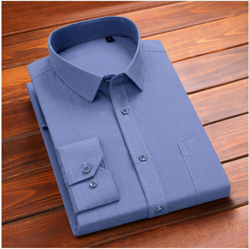 無痕長袖男式襯衫（17S-4XL碼）（下單後聯繫客服確認發貨尺碼）