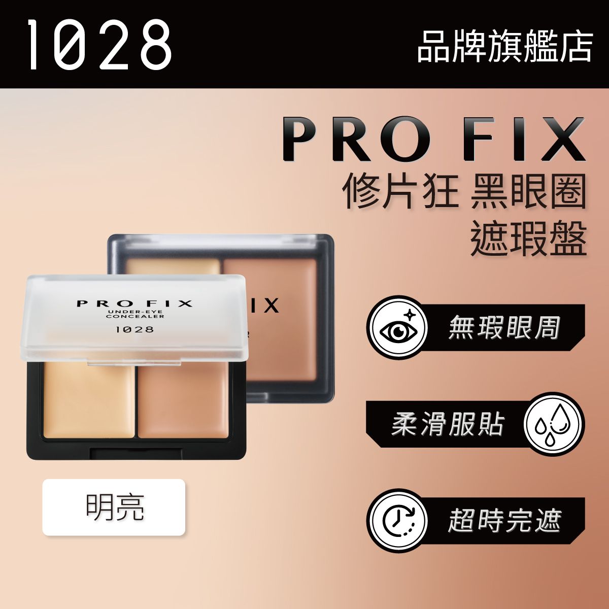 PRO FIX 修片狂黑眼圈遮瑕盤 10