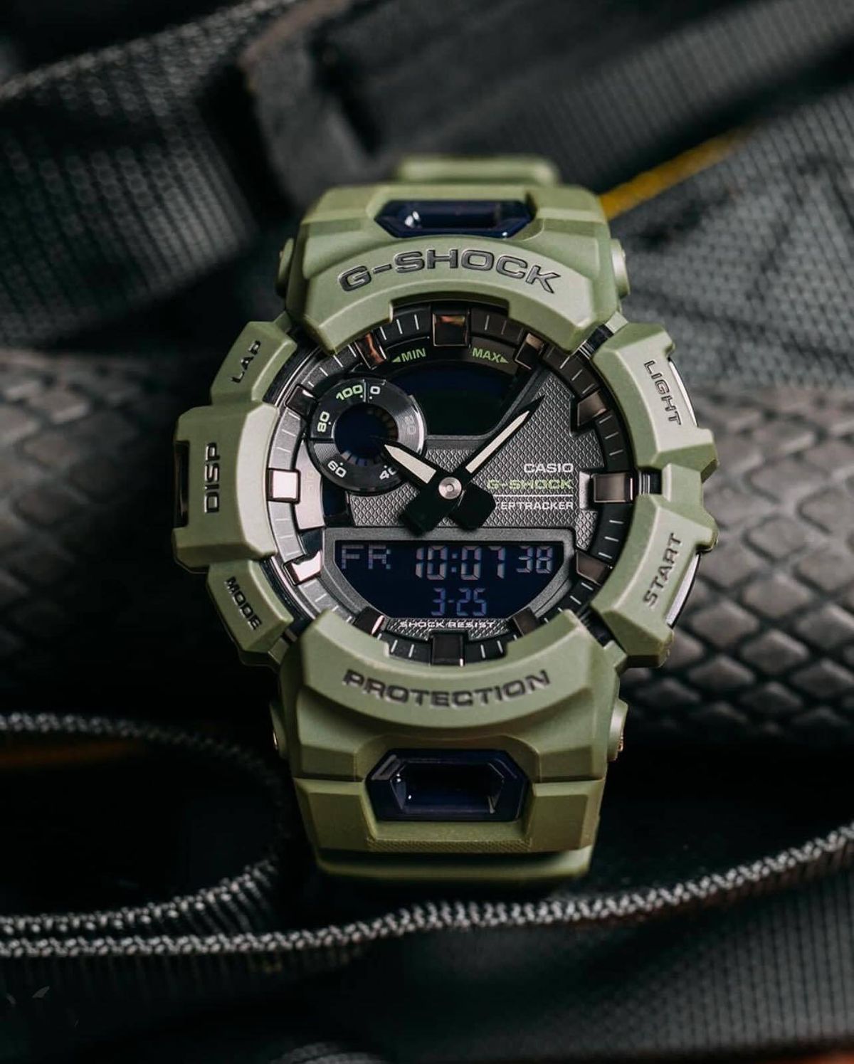 CASIO | 卡西歐 CASIO G-SHOCK G-SQUAD 軍綠色 GBA900 GBA900UU GBA-900 GBA-900UU ...