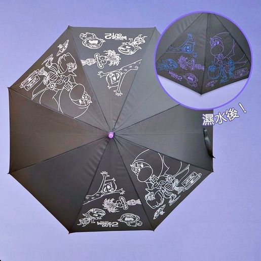mickey mouse color changing umbrella