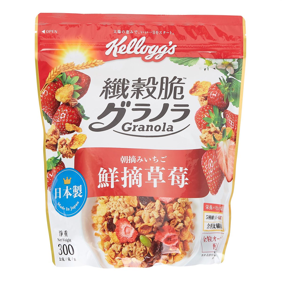 纖穀脆鮮摘草莓300克