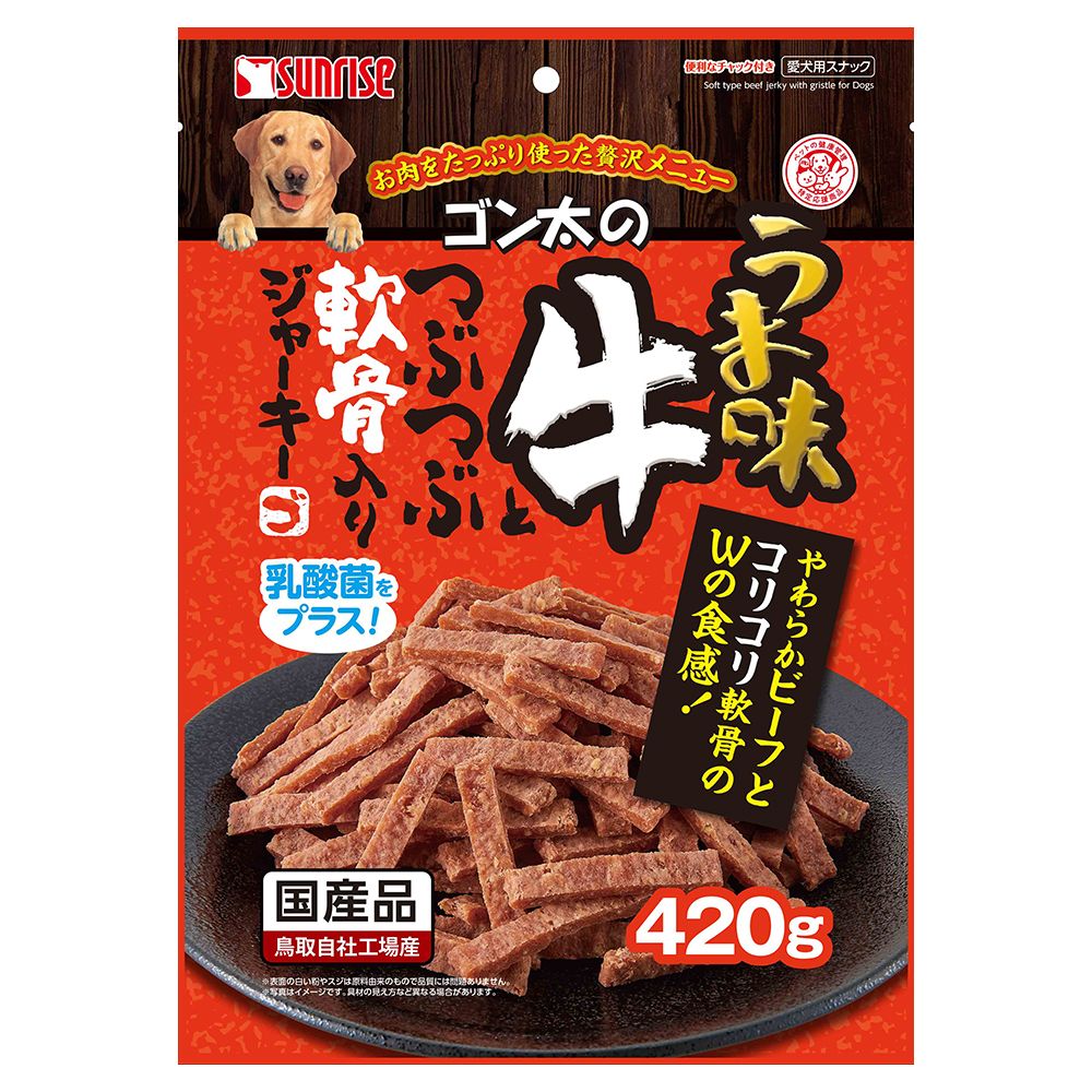 牛肉軟骨幼條狗狗零食 420g [平行進口] (新舊包裝 隨機發貨)