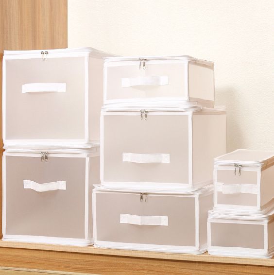 6.7L [30*15*15cm] Multifunctional transparent waterproof storage box storage box [Parallel import]