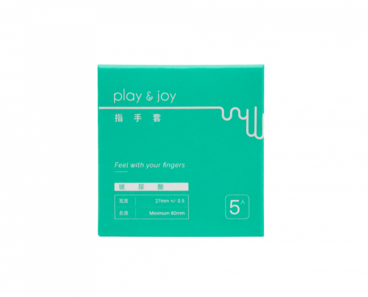 PLAY & JOY Hyaluronic Acid Finger Cot 5's Pack