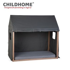 兒童Tipi 屋型帳篷套  150 x 80 x 140 cm - 炭灰