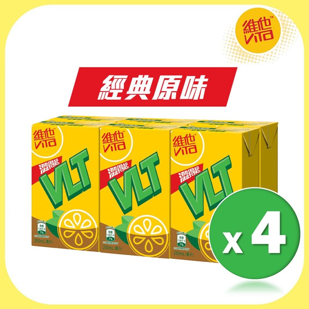 檸檬茶 250ml x 6包裝 x 4排 (新舊包裝隨機發送)