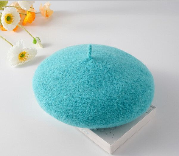 兒童貝雷帽【淺藍色（建議年齡：2-6歲）（帽圍尺寸：48cm-50cm）】
