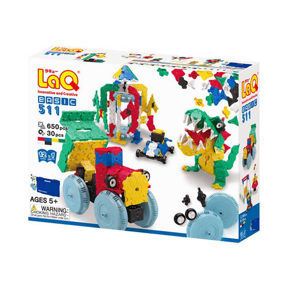 LaQ Educational Construction Toy (Basic 511｜650 pcs)
