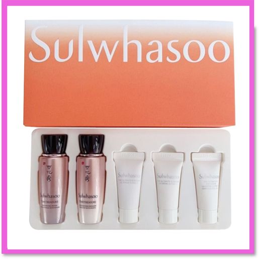 雪花秀 珍雪セット　訳あり 雪花秀| 終極S 珍雪臻金煥生菁典臻秀5件套中樣/旅行體驗裝