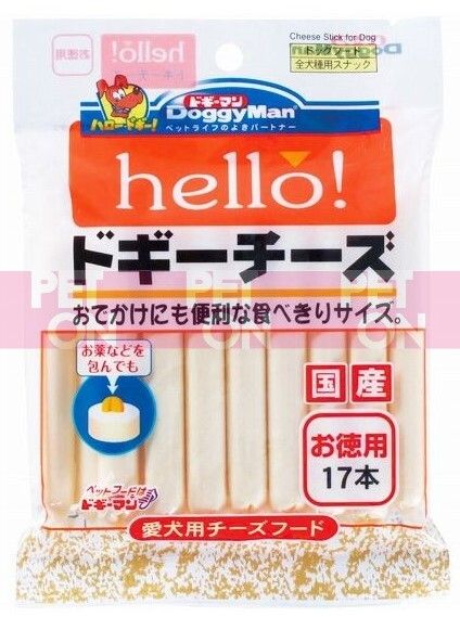DoggyMan Cheese Sausage (can feed pills) 17pcs (82036) (Parallel Import from JP) Use by: 31 JUL 2026
