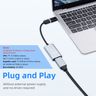 4K HDMI to USB Video Capture Card with USB C Adapter Support Video Output Up to 1080P@60Hz