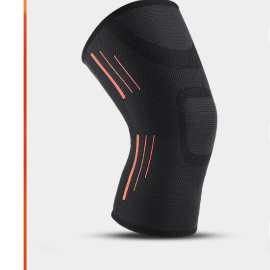 運動騎行護膝具（AB022橙色單個 L碼【建議55-75kg】）
