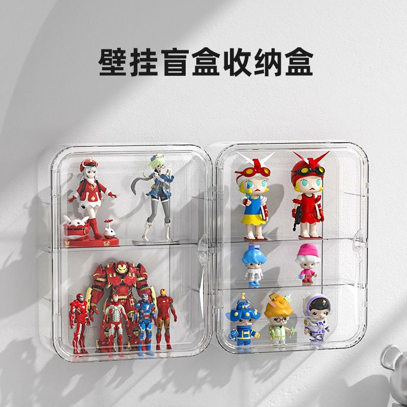 T52 Racks #N/A | T52 Wall-mounted blind box Storage display rack Figure box ...