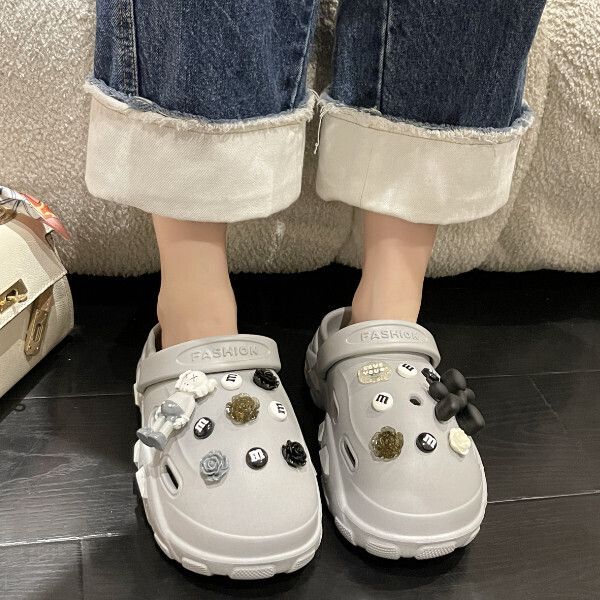 戶外海邊沙灘涼鞋(36-41碼)(灰色)(下單後聯絡客服確認發貨尺碼)