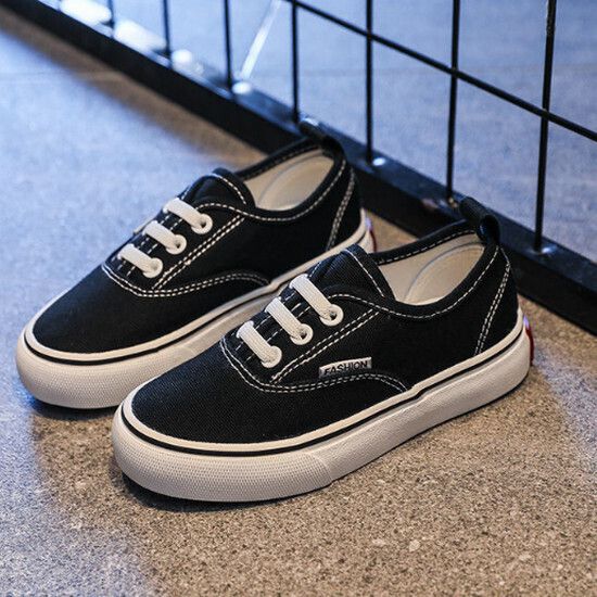 中性一腳蹬帆布鞋 套腳休閒鞋（黑色 24碼-37碼）（下單後請聯酪客服確認發貨尺碼）