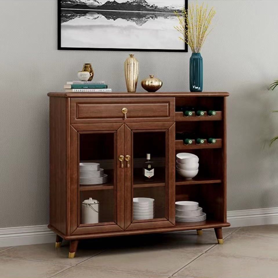 Sideboard simple storage cabinet multifunctional tea cabinet 100CM