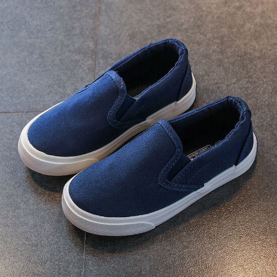 中性一腳蹬懶人鞋子 手繪專用布鞋（湖藍 23碼-36碼）（下單後請聯酪客服確認發貨尺碼）