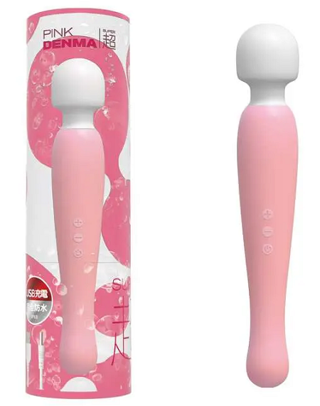 Super Pink Denma 45mm dia. USB Charging Waterproof Multi-function AV Vibrator (Pink) 2721  sex toys