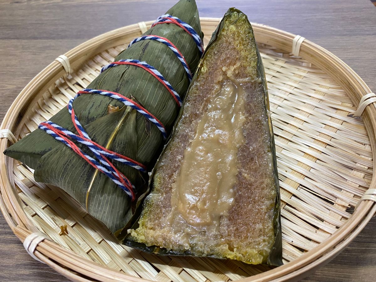 《!!新產品!!》鹼水 特純白蓮蓉粽 (約280克)(急凍)