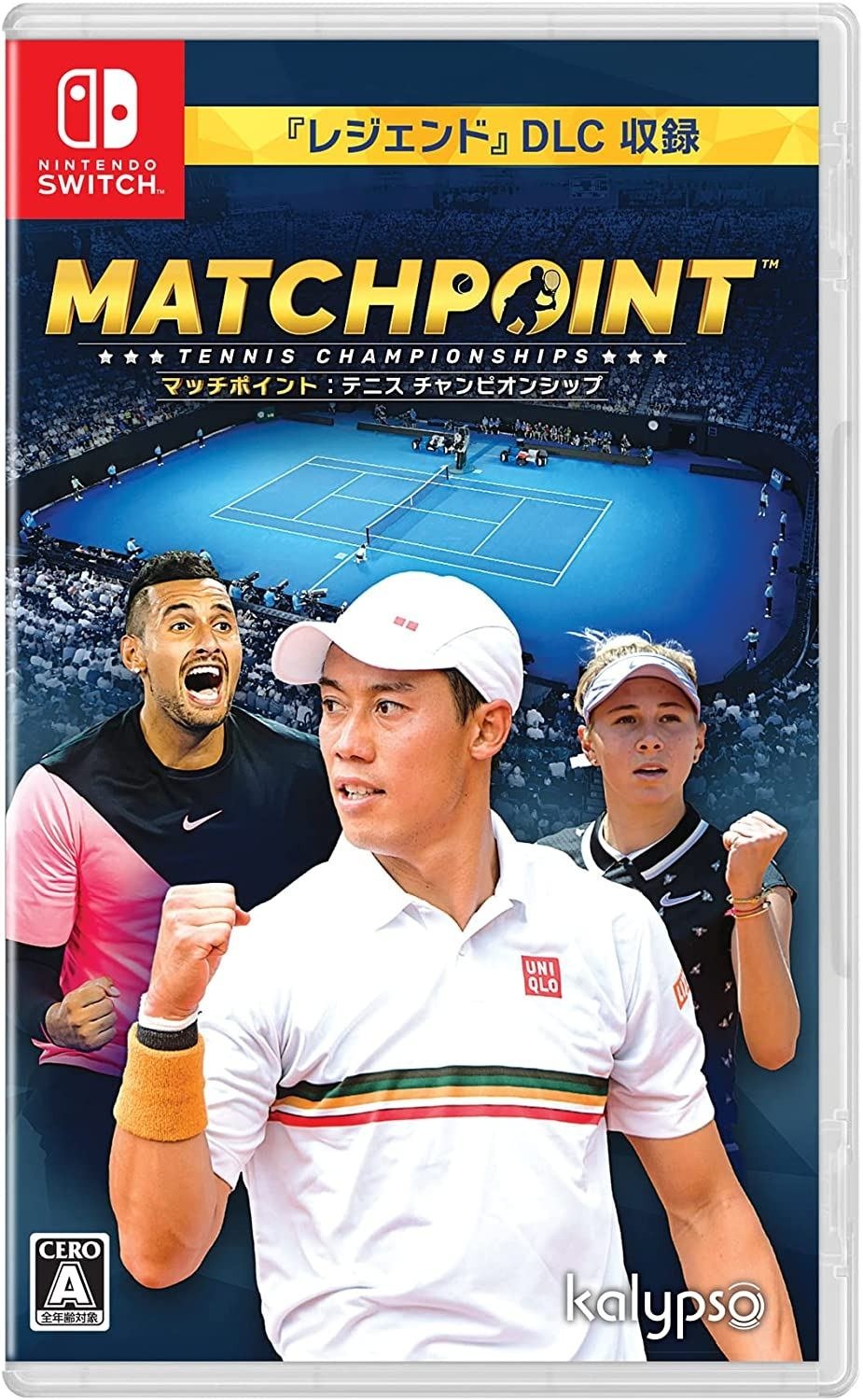 Switch Match Point Tennis Championships- Legends Edition (English/ Japanese)