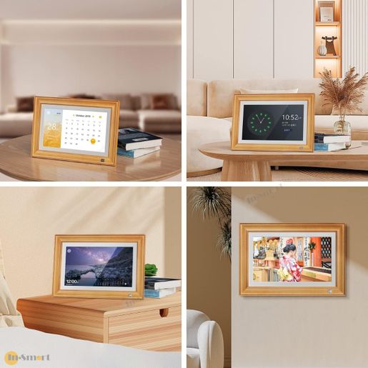 KODAK | 14.1 Classic Wi-Fi Digital Photo Frame Wood RWF-141, 32GB