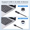 4K HDMI to USB Video Capture Card with USB C Adapter Support Video Output Up to 1080P@60Hz