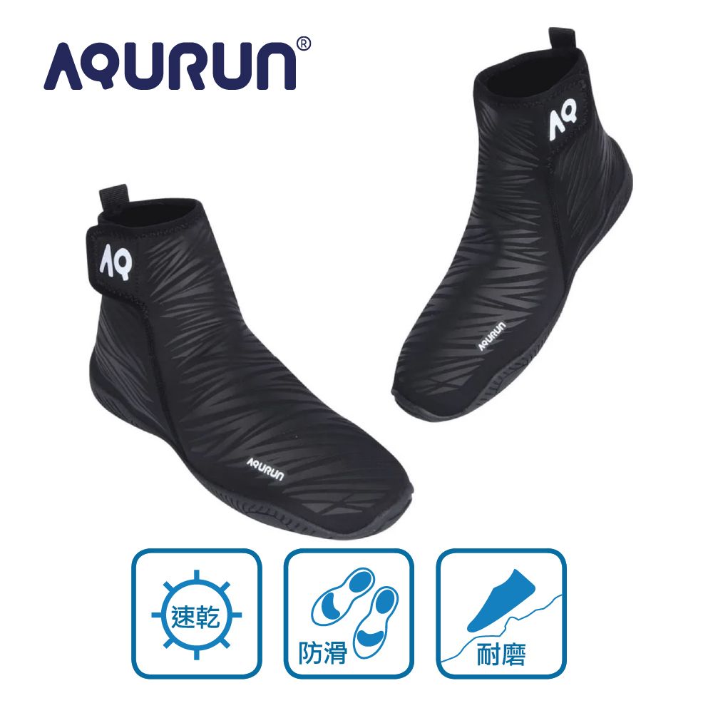 aquashoes Mid Top Black/Black 210