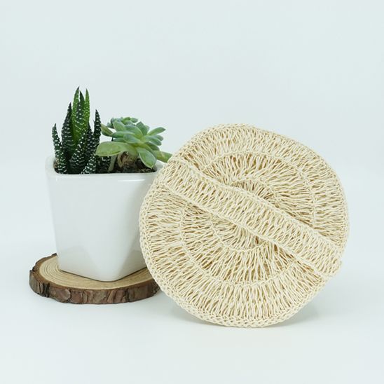 EnviroTextiles | Agave Round Exfoliator 植物纖維去角質沐浴刷 [平行進口] (隨機包裝 ...