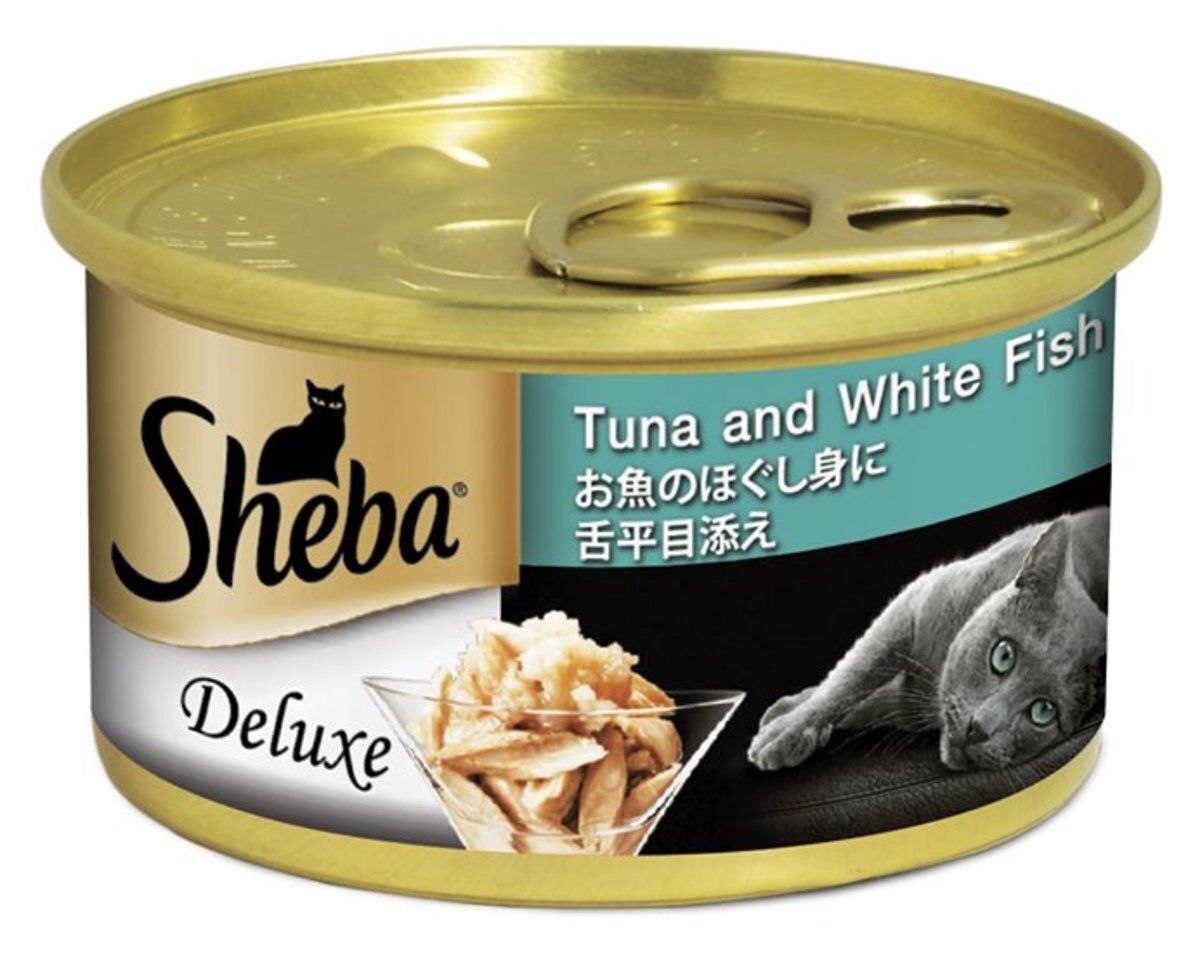 吞拿白身魚*湯汁* (85g) 貓罐頭 036465