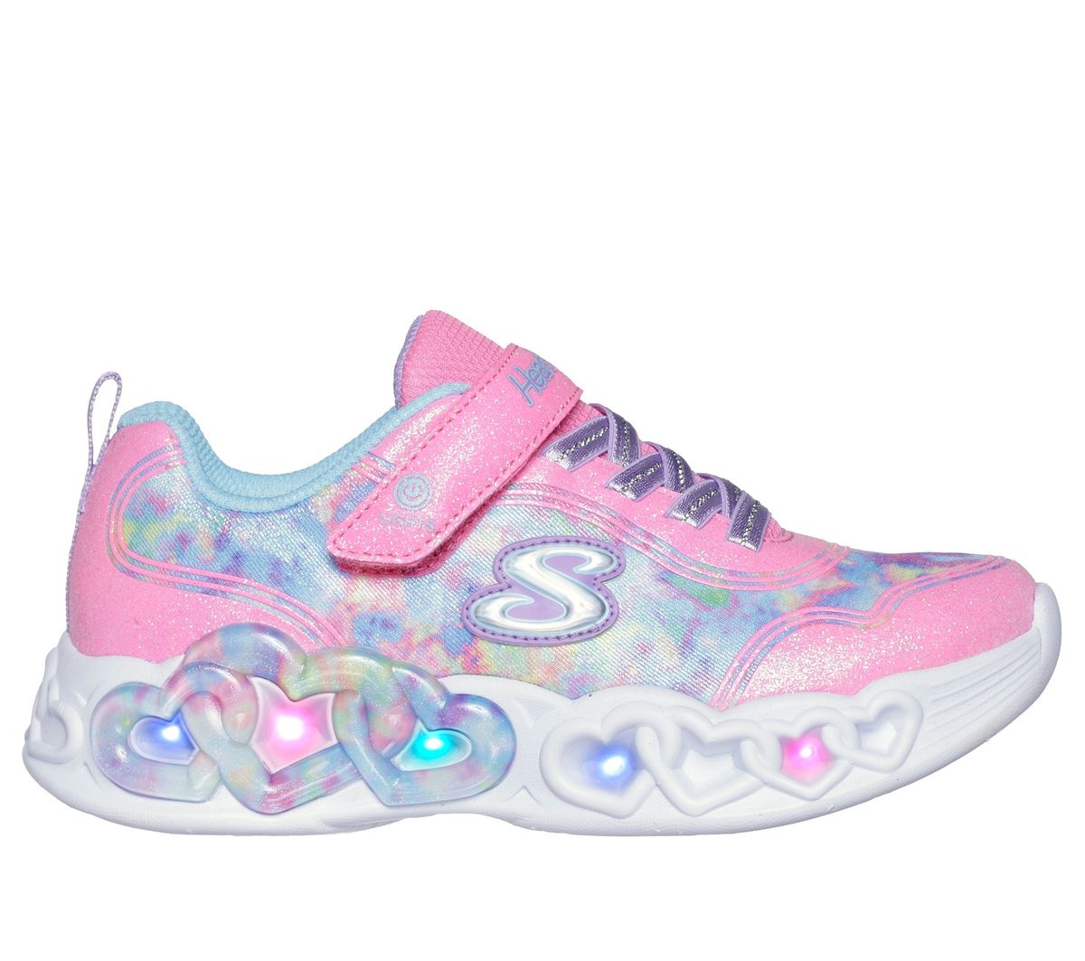 INFINITE HEART LIGHTS GIRLS' LIGHT UP SHOES