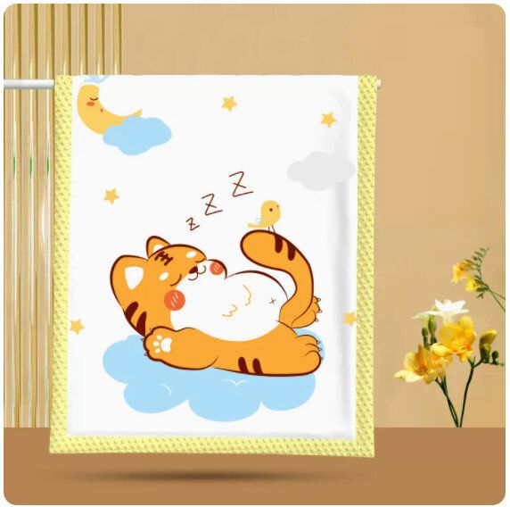 嬰兒春秋蓋毯【萌虎 110*140cm（室溫0℃-25℃）】 #