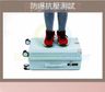 包送貨-2024新款行李箱 20寸（前置掛鉤+後置便攜杯架+USB充電口）-時尚白-升級加厚耐用款 結實耐用行李喼 旅行喼 旅行箱 拉桿箱 結婚密碼箱 登機皮箱