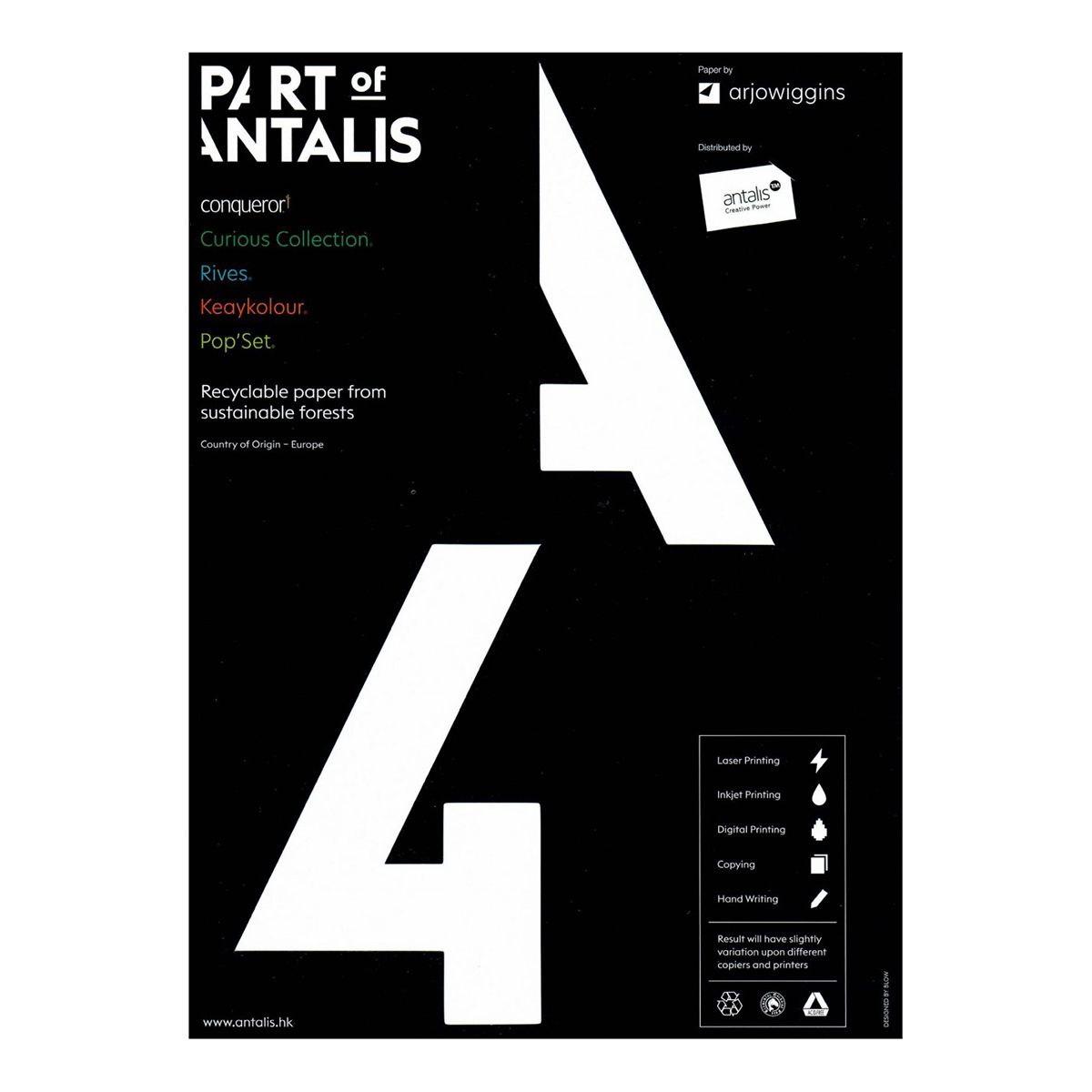 剛古商用紙100gsm A4 超白條紋50張