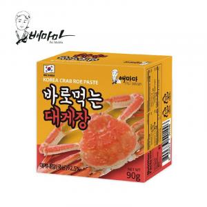 [Original Imported] Korea Crab Roe Paste 90g x 1(Can surface defects) 