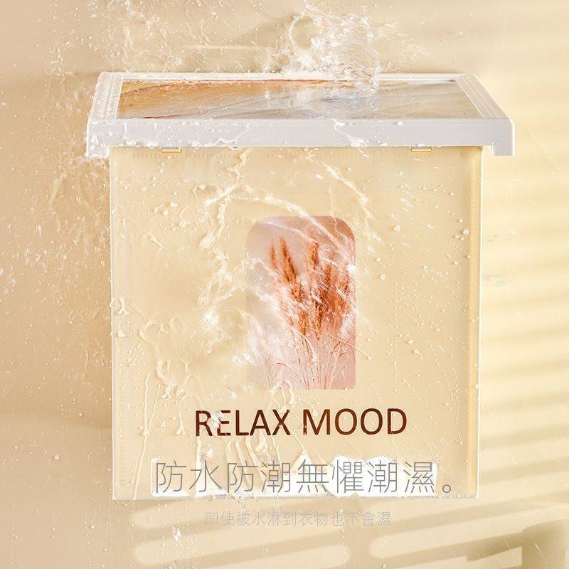 Bathroom wall storage cabinet Waterproof folding shelves Bathroom storage cabinet