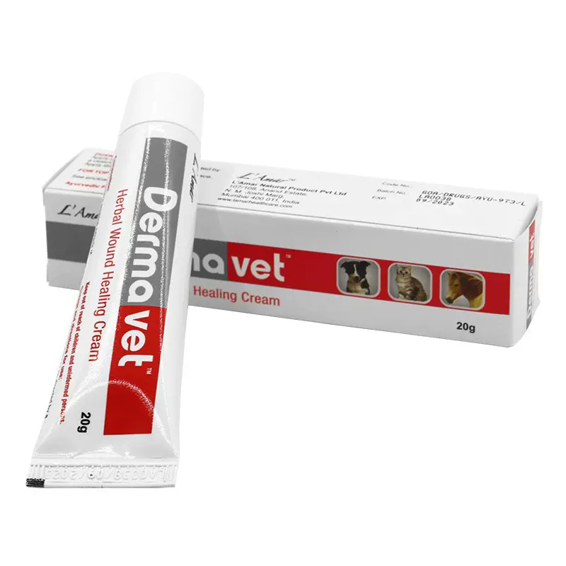 Herbal Wound Healing Cream for Pets 20g 