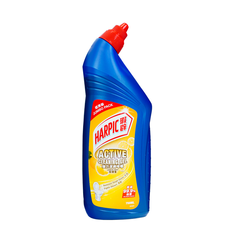 Harpic - Active Cleaning Gel Lemon Zest 750ML（9556111223759）