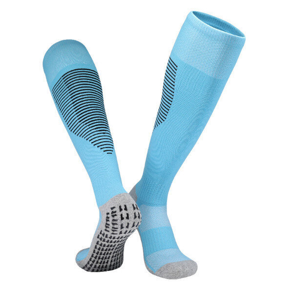 毛巾底運動襪（CJM617天藍色）【成人款（適合鞋碼38-44）】