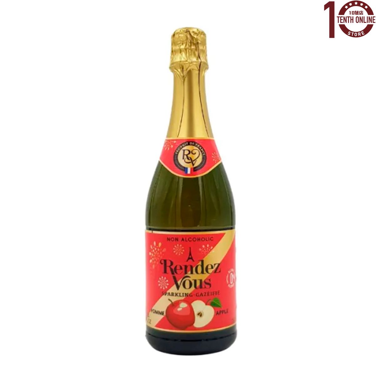 [Rendez Vous]-法國無酒精蘋果香檳 750亳升