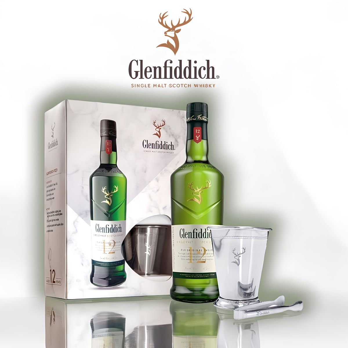 Glenfiddich 12 Years Old Single Malt Whisky with Gift Box | Limited Edition