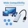 4K HDMI to USB Video Capture Card with USB C Adapter Support Video Output Up to 1080P@60Hz