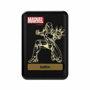 BoostCharge 磁力無線行動充電器 5K+支架 (IronMan版, Marvel 系列)