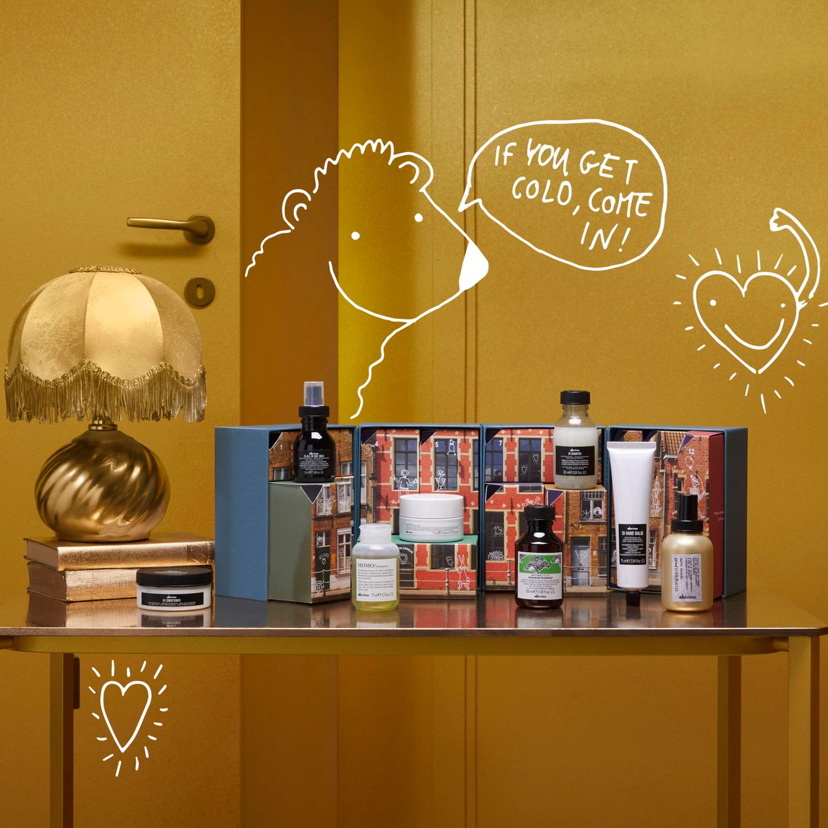 davines The Davines Advent Calendar (送 Davines Paddle Brush 梳刷)【香港官方正