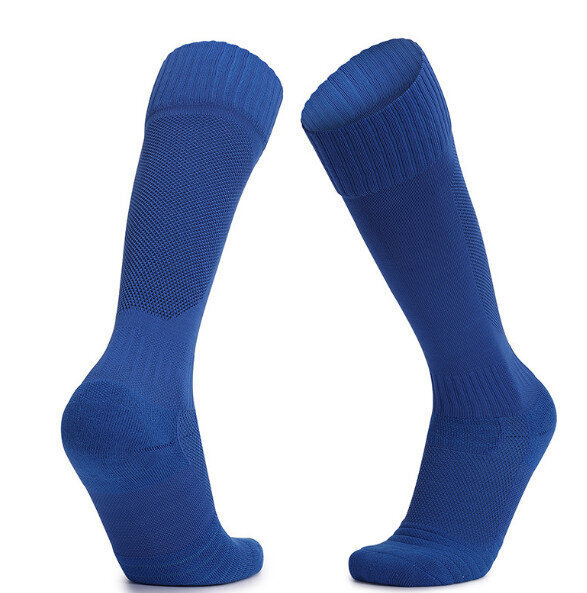 【1雙】成人加厚毛巾底運動襪（藍色）【均碼】